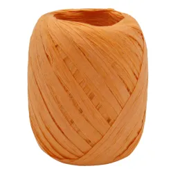 Raffia Ribbon; Orange